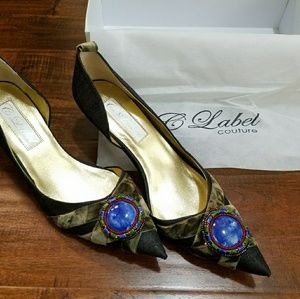 C Label Couture Heels - Black